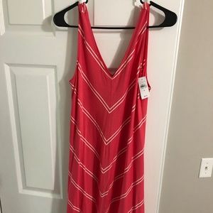 Loft pink swing dress